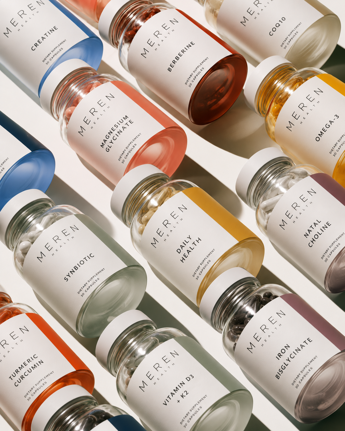 Meren Health supplement collection